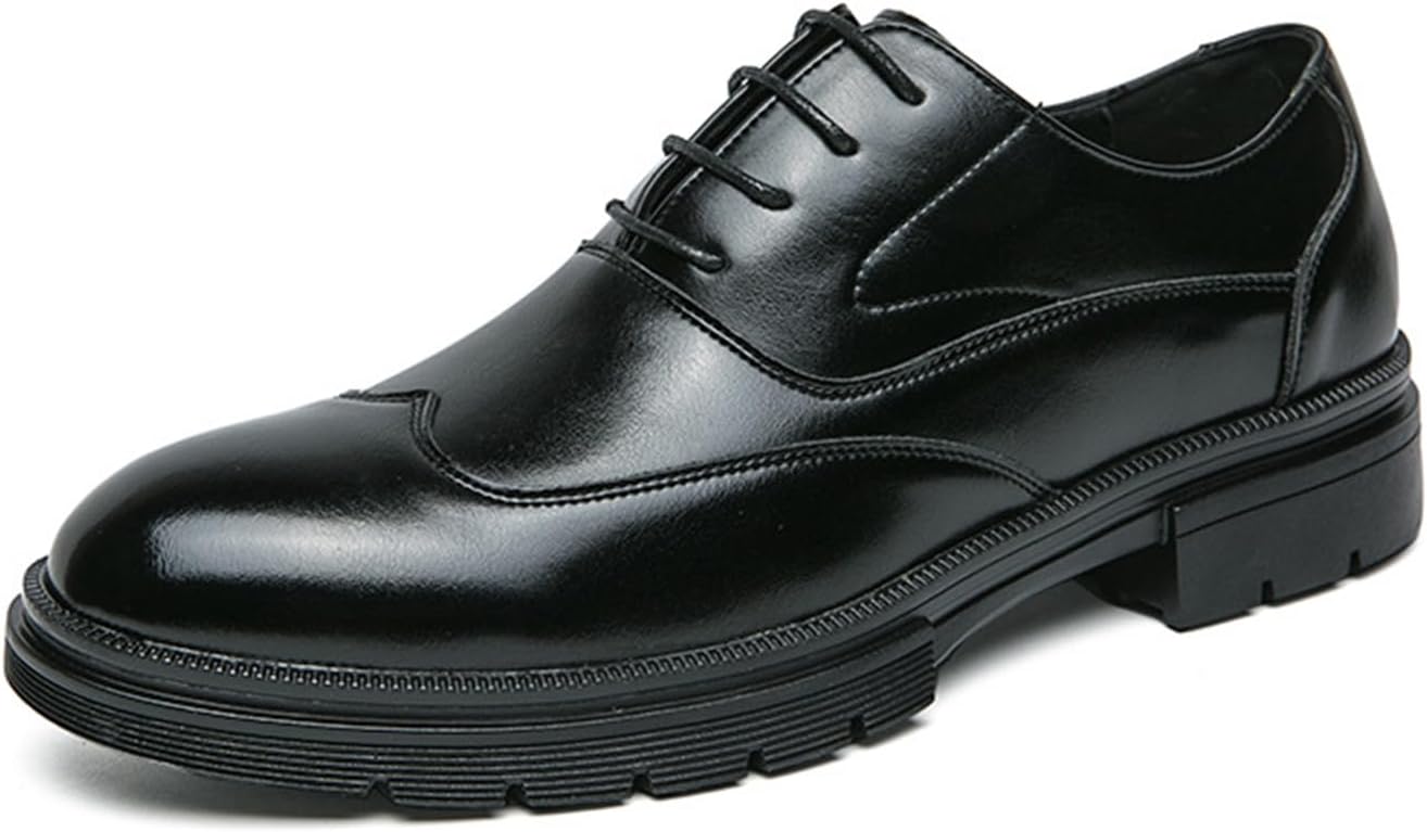 Мужские оксфорды, классическая формальная обувь на шнуровке, удобные деловые дерби для вечерних вечеринок Kyoescai, черный
Мужские оксфорды, классическая формальная обувь на шнуровке, удобные деловые дерби для вечерних вечеринок Kyoescai, черный