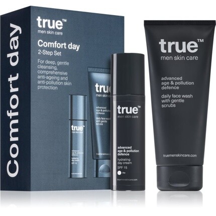 Дневной набор True Men Skin Care Comfort для мужского ухода за лицом
Дневной набор True Men Skin Care Comfort для мужского ухода за лицом