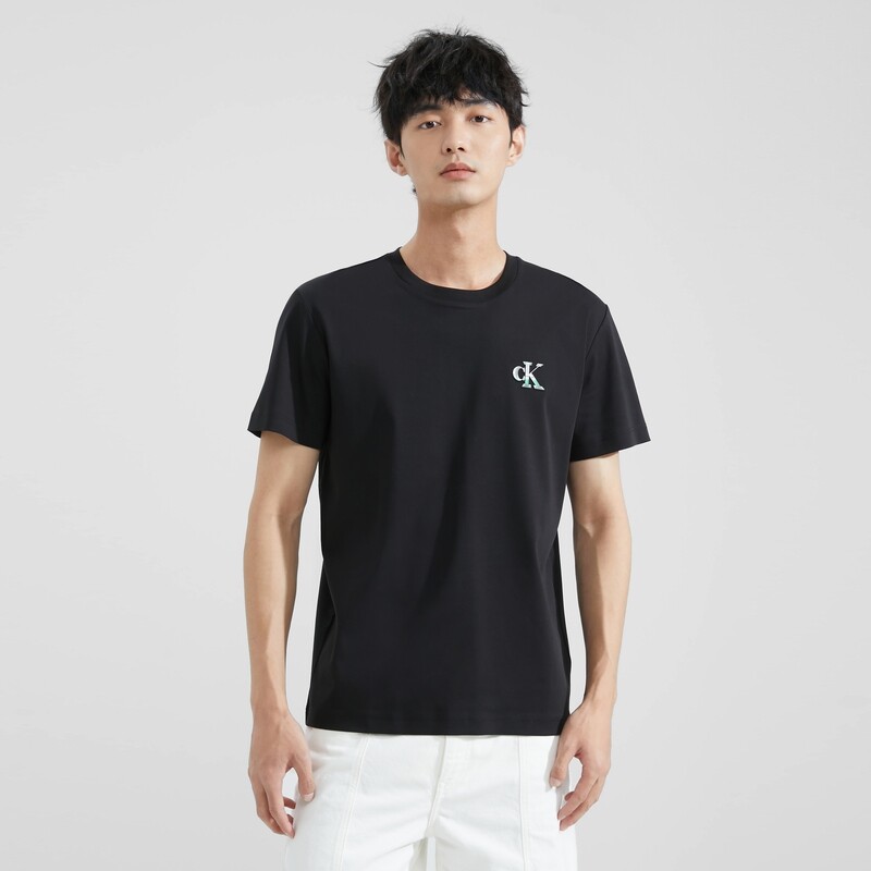 Футболка мужская Calvin Klein Jeans с тисненым буквенным принтом, черный
Футболка мужская Calvin Klein Jeans с тисненым буквенным принтом, черный
