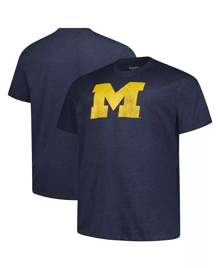 Мужская футболка Michigan Wolverines с винтажным логотипом, большие размеры, цвет navy Fanatics
Мужская футболка Michigan Wolverines с винтажным логотипом, большие размеры, цвет navy Fanatics