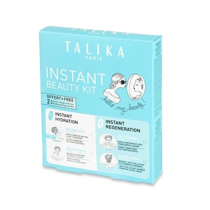 Набор для мгновенной красоты Набор для ухода за кожей Ultimate Увлажняющие маски для лица Увлажняющие патчи для глаз, Talika 
Набор для мгновенной красоты Набор для ухода за кожей Ultimate Увлажняющие маски для лица Увлажняющие патчи для глаз, Talika