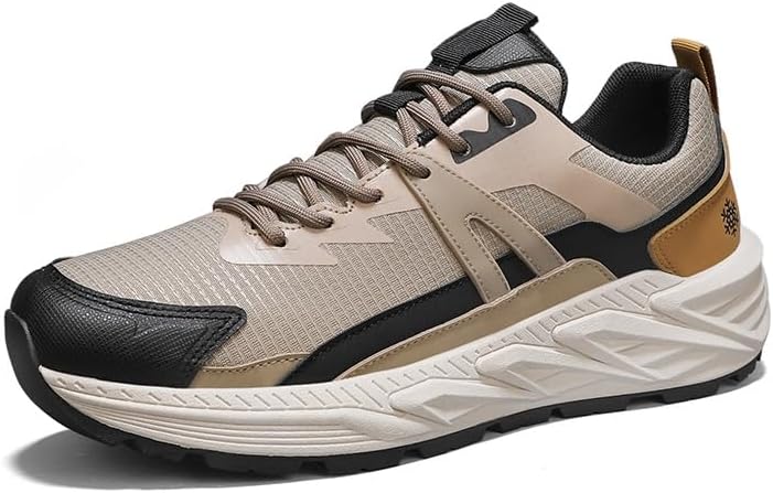 Мужские повседневные дышащие спортивные кроссовки на шнуровке с круглым носком и толстой подошвой, нескользящая обувь, подходящая для ходьбы и повседневной носки Igzbibg, коричневый
Мужские повседневные дышащие спортивные кроссовки на шнуровке с круглым носком и толстой подошвой, нескользящая обувь, подходящая для ходьбы и повседневной носки Igzbibg, коричневый