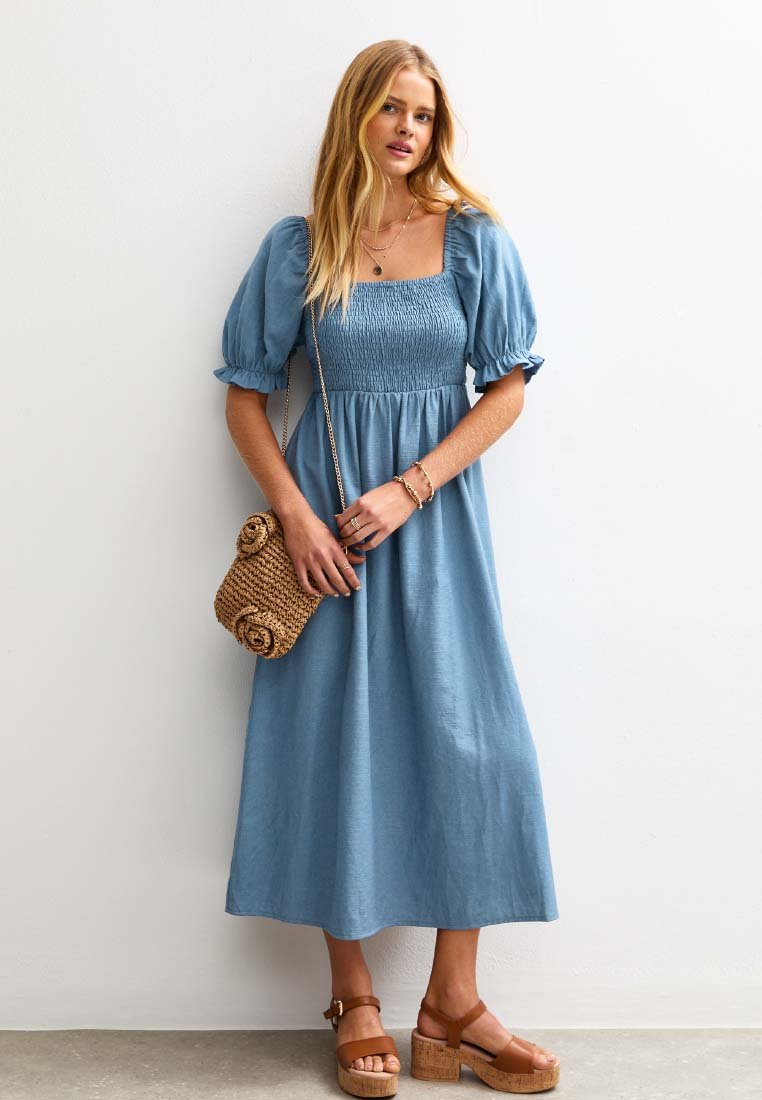 Платье New Look PUFF SLEEVE MIDI, Blue
Платье New Look PUFF SLEEVE MIDI, Blue