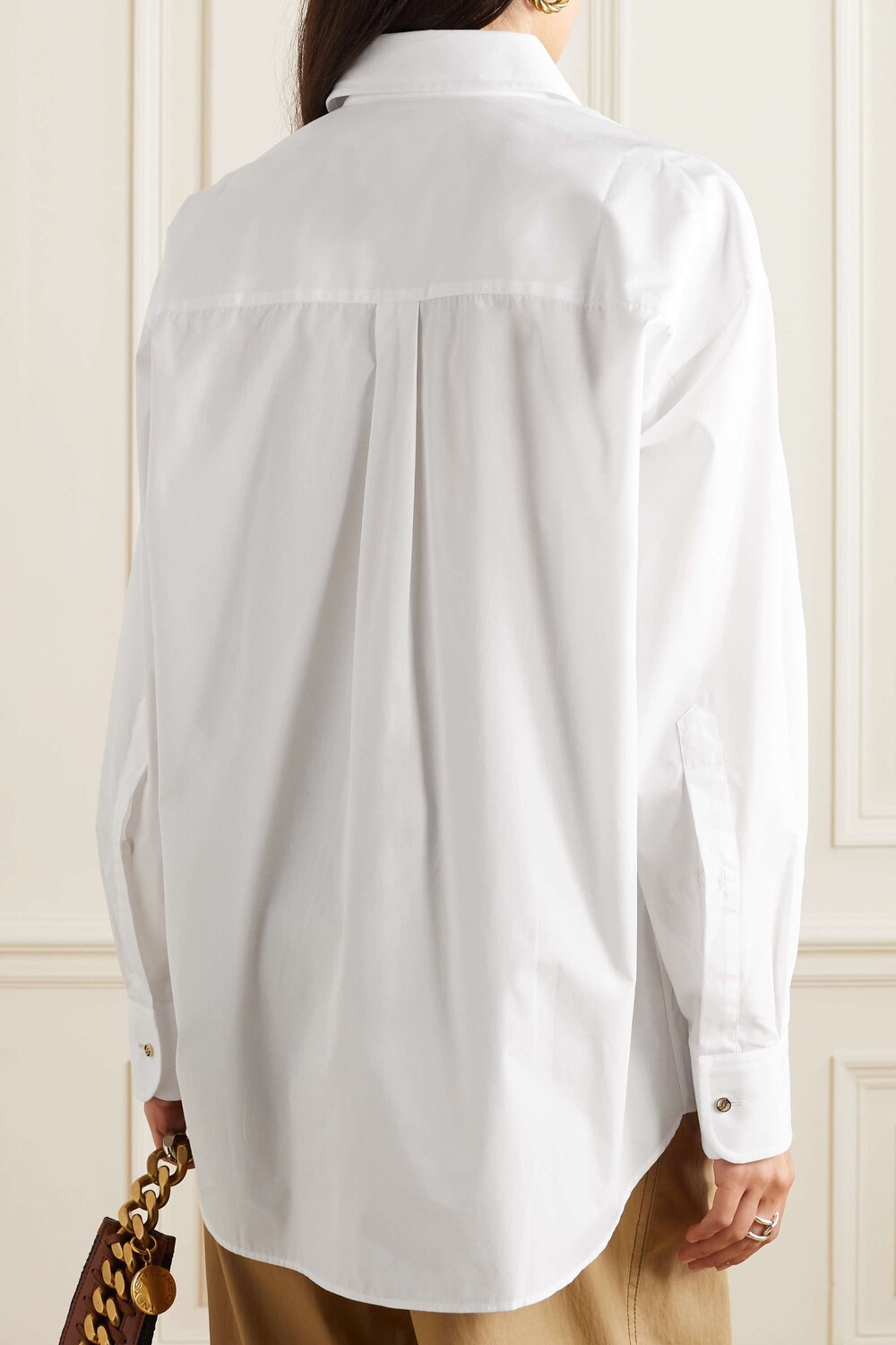 STELLA MCCARTNEY + NET SUSTAIN рубашка из органического хлопка и поплина, белый
STELLA MCCARTNEY + NET SUSTAIN рубашка из органического хлопка и поплина, белый