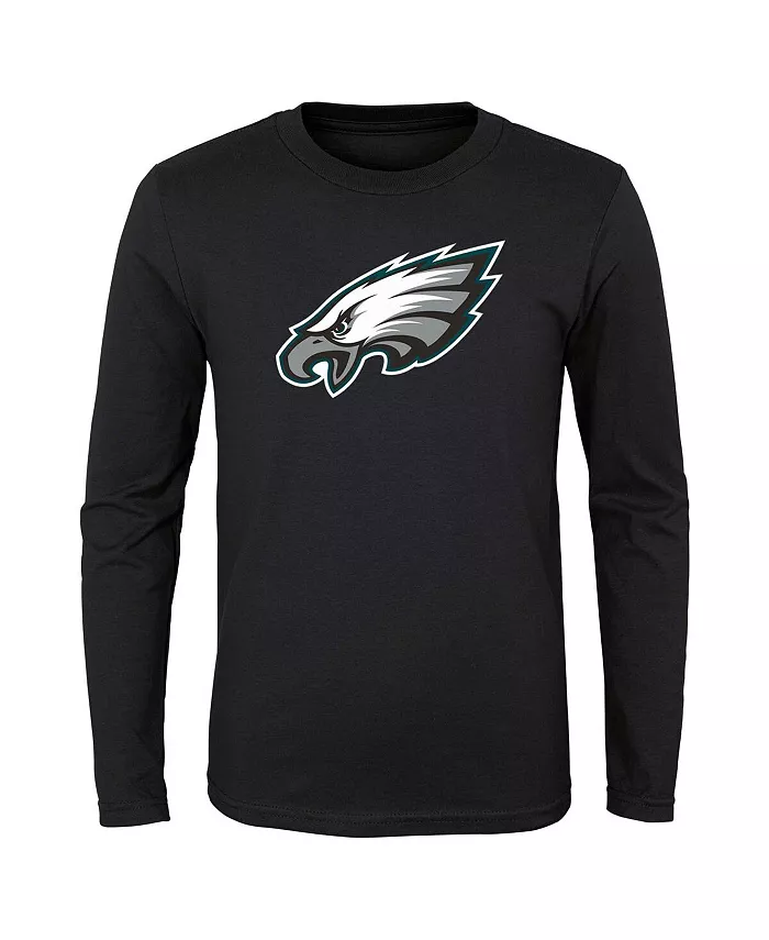 Детская футболка с длинным рукавом Philadelphia Eagles Primary Logo, черная (для мальчиков и девочек) Outerstuff
Детская футболка с длинным рукавом Philadelphia Eagles Primary Logo, черная (для мальчиков и девочек) Outerstuff