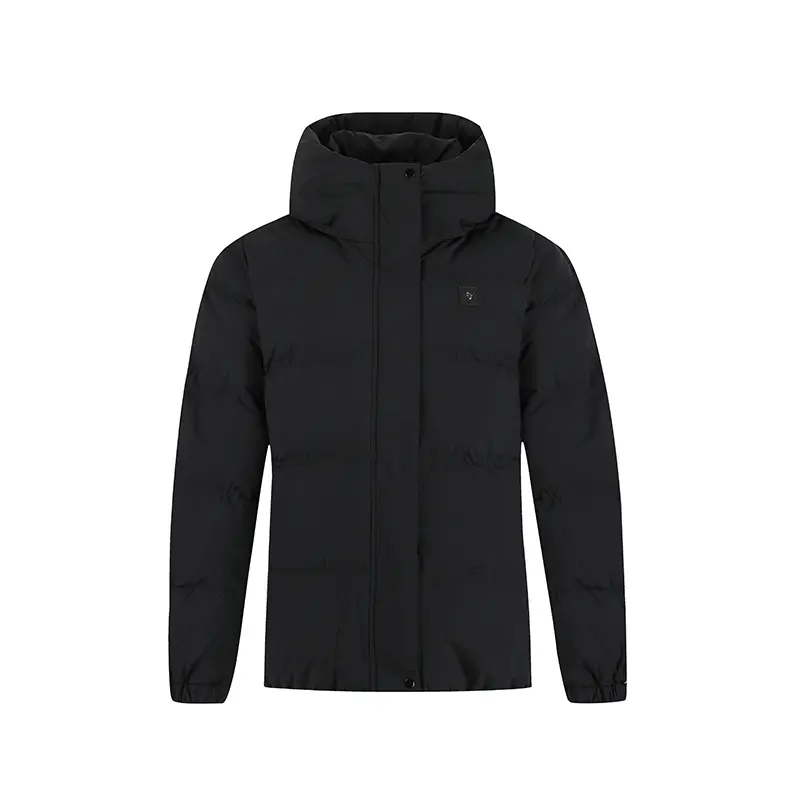 361° Пуховик Women's Super Black Hooded Moderate
361° Пуховик Women's Super Black Hooded Moderate