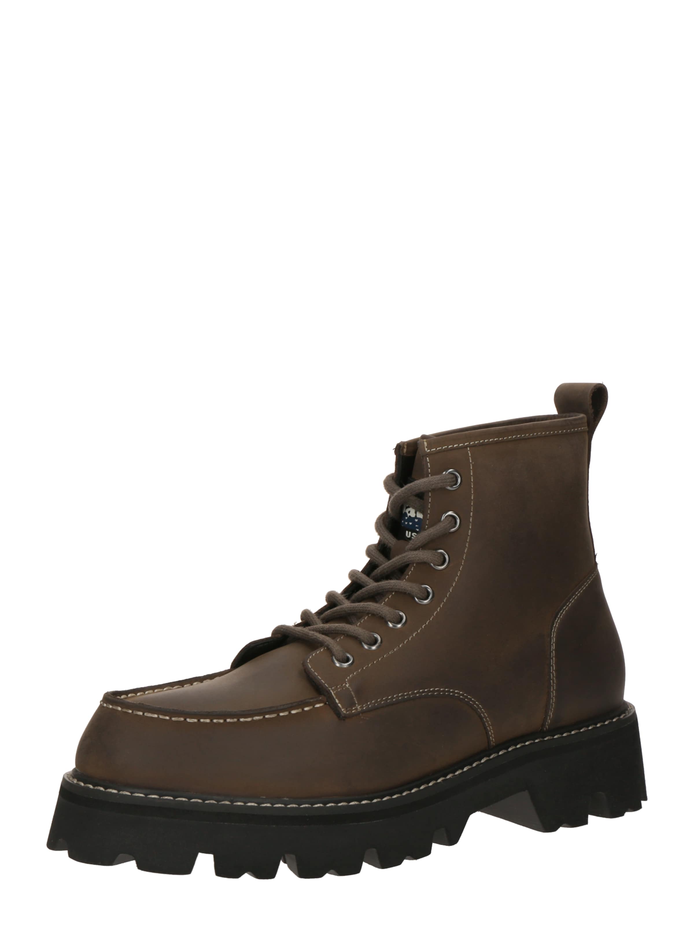 Blauer.USA Ботинки на шнуровке 'RUSK' в коричневом цвете
Blauer.USA Ботинки на шнуровке 'RUSK' в коричневом цвете