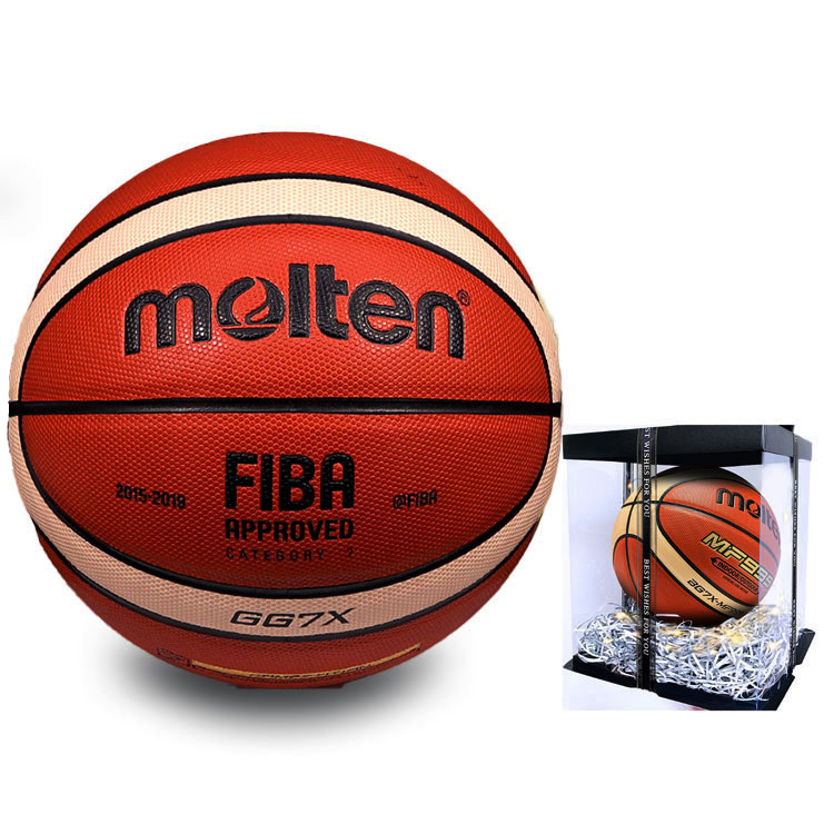 Molten Баскетбольный мяч PU оранжевый красный тренировочный unisex China
Molten Баскетбольный мяч PU оранжевый красный тренировочный unisex China