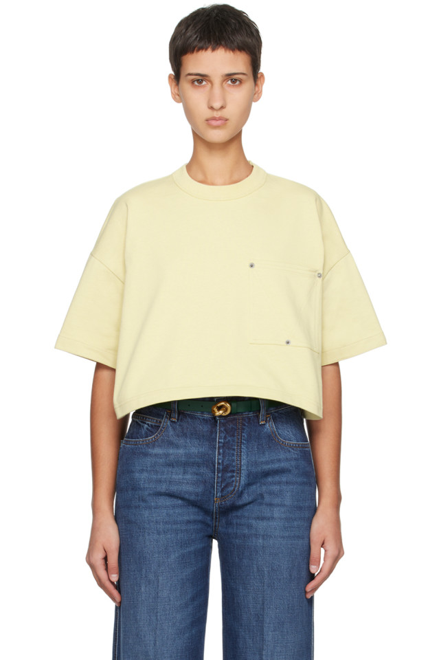 Расслабленная футболка Bottega Veneta, цвет hay
Расслабленная футболка Bottega Veneta, цвет hay