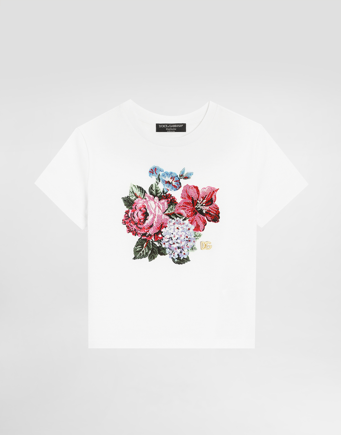 Футболка из джерси с принтом и логотипом DG Dolce&Gabbana, мультиколор
Футболка из джерси с принтом и логотипом DG Dolce&Gabbana, мультиколор