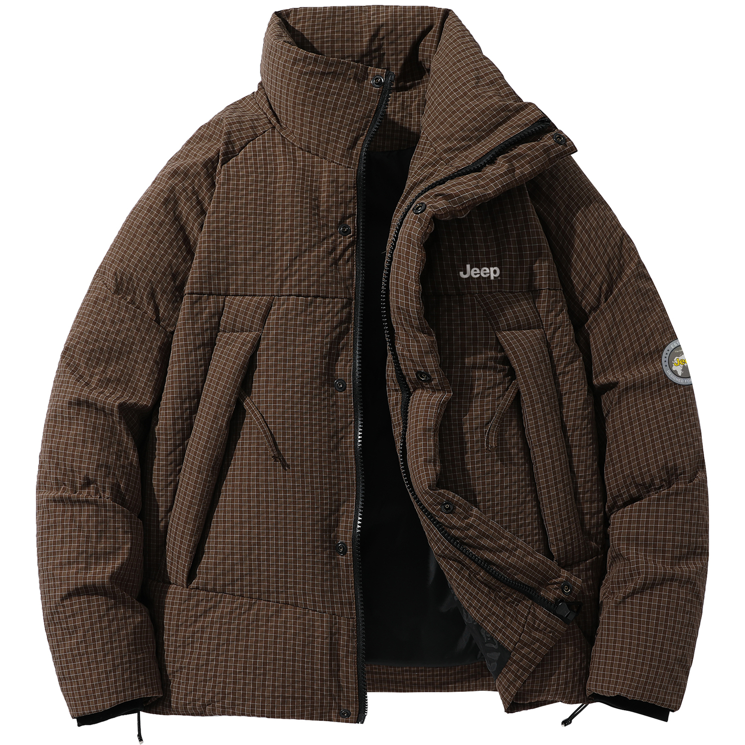 Jeep Унисекс пуховик, Coffee
Jeep Унисекс пуховик, Coffee