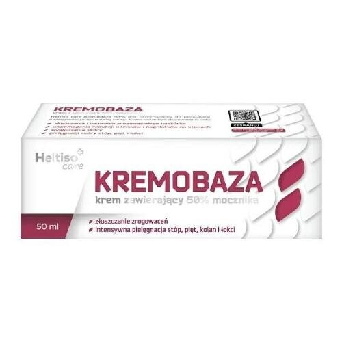 Крем с мочевиной 50%, 50мл Heltiso Care Cream Base
Крем с мочевиной 50%, 50мл Heltiso Care Cream Base