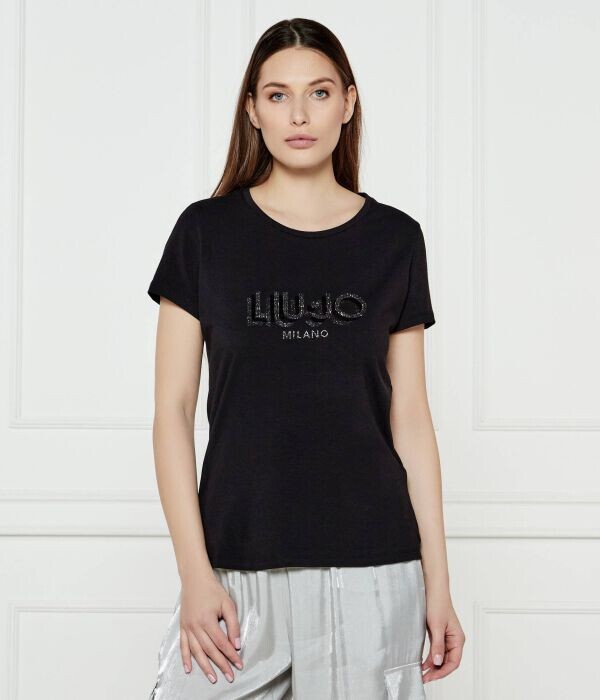 Футболка женская Liu Jo Sport со стразами, черный
Футболка женская Liu Jo Sport со стразами, черный