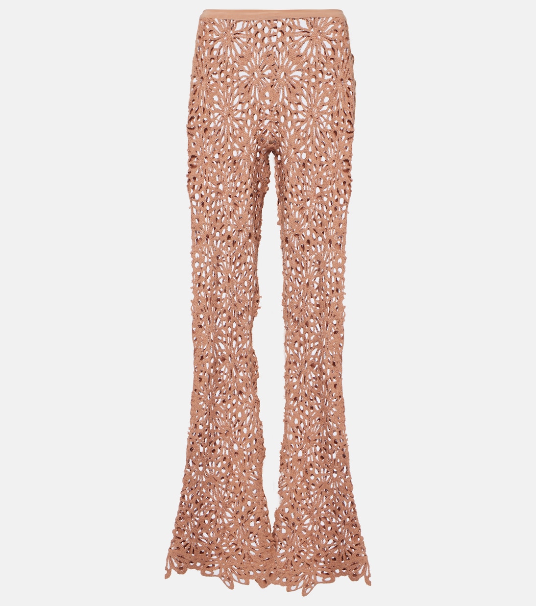 Брюки-буткат из смесовой хлопковой ткани Norma Kamali, Cappuccino
Брюки-буткат из смесовой хлопковой ткани Norma Kamali, Cappuccino