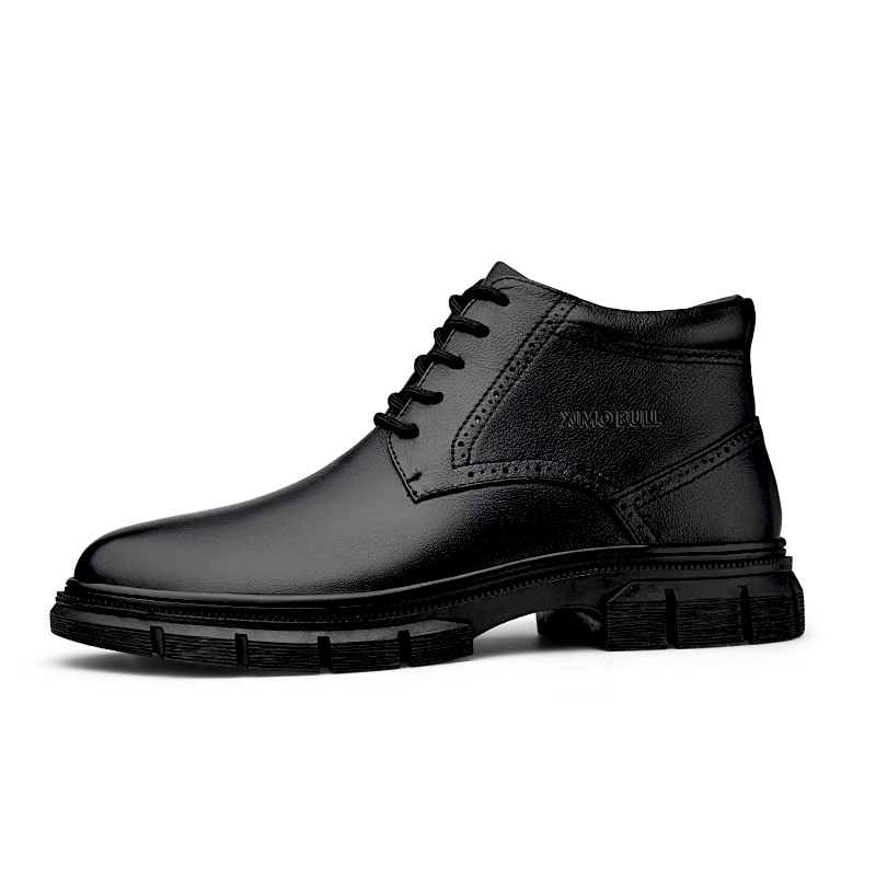 XIMO BULL Мужские черно-коричневые ботинки на щиколотку с черной флисовой подкладкой, цвет Black Fleece-Lined
XIMO BULL Мужские черно-коричневые ботинки на щиколотку с черной флисовой подкладкой, цвет Black Fleece-Lined