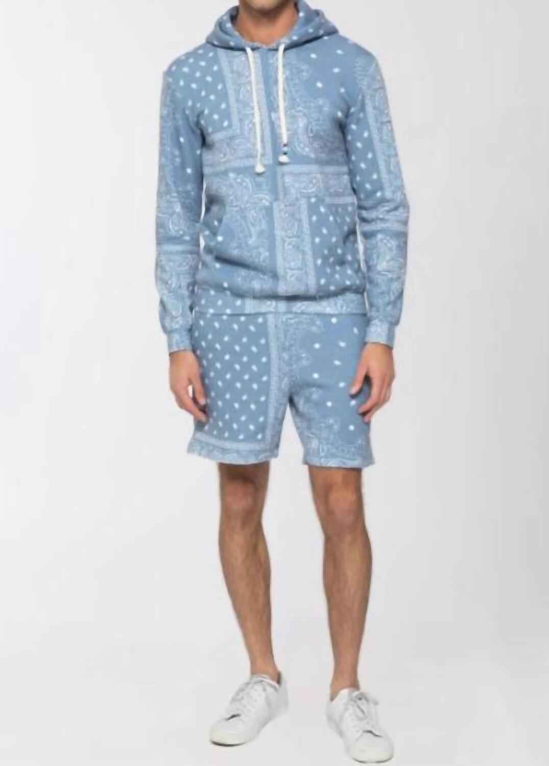 Синие мужские шорты в стиле пэчворк Sol Angeles, синий
Синие мужские шорты в стиле пэчворк Sol Angeles, синий