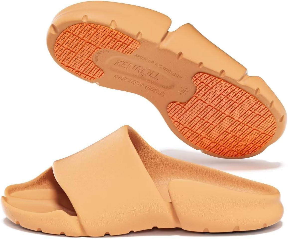 Тапочки KENROLL, нескользящие душевые босоножки для женщин и мужчин, легкие садовые и домашние сандалии, оранжевый
Тапочки KENROLL, нескользящие душевые босоножки для женщин и мужчин, легкие садовые и домашние сандалии, оранжевый