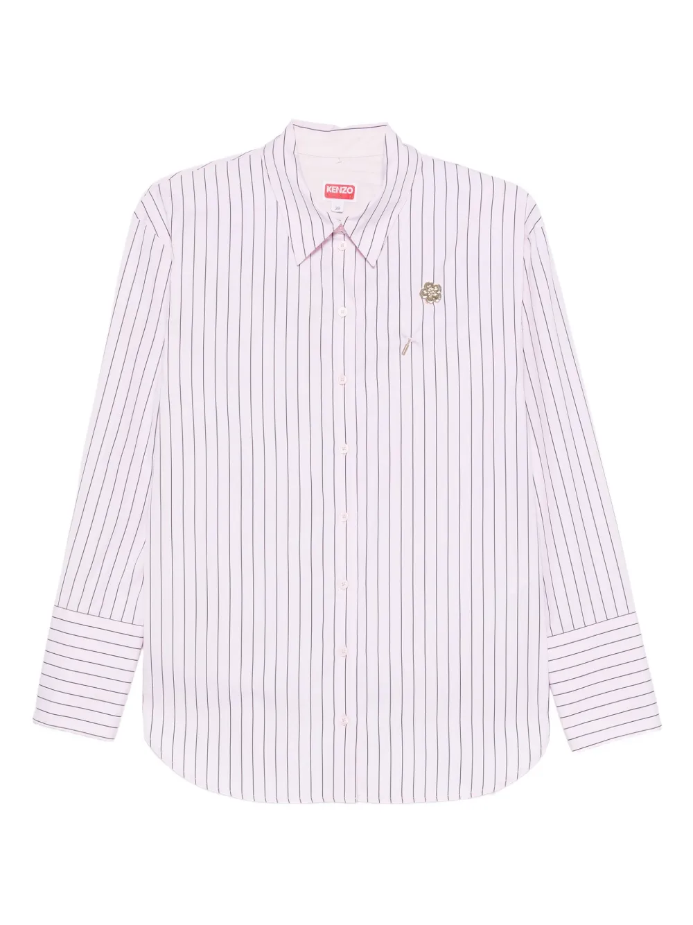 Полосатая рубашка с булавками KENZO, розовый 
Полосатая рубашка с булавками KENZO, розовый
