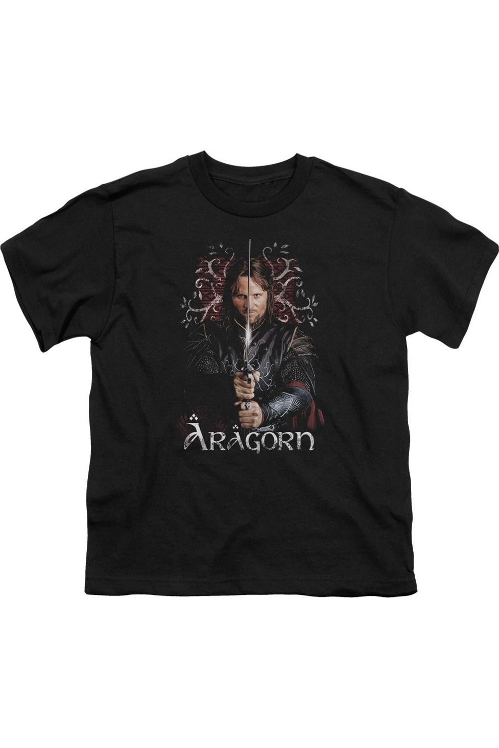Футболка с коротким рукавом для детей "Властелин Колец" Арагорн Gildan, черный
Футболка с коротким рукавом для детей "Властелин Колец" Арагорн Gildan, черный