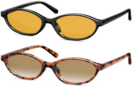 Ретро-солнцезащитные очки «кошачий глаз» для женщин, защита от УФ-излучения UV400, легкая квадратная оправа, идеально подходят для вождения, путешествий и повседневной носки OUKEMAX, 2pack-orange + Tortoise
Ретро-солнцезащитные очки «кошачий глаз» для женщин, защита от УФ-излучения UV400, легкая квадратная оправа, идеально подходят для вождения, путешествий и повседневной носки OUKEMAX, 2pack-orange + Tortoise