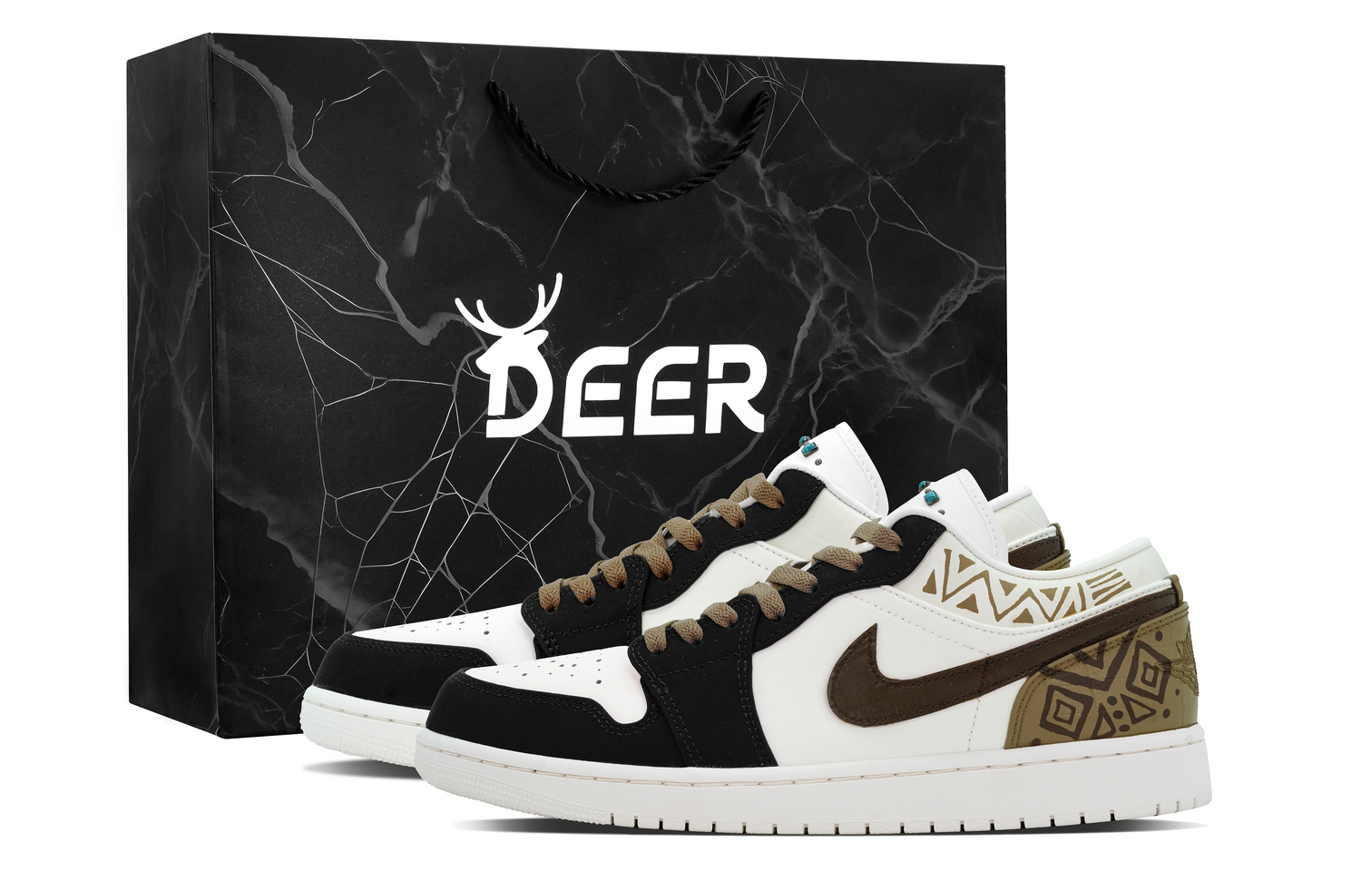 Jordan Кроссовки Air 1 DEER Viking Age, износостойкие, низкие, винтажные, мужские, черный с коричневым
Jordan Кроссовки Air 1 DEER Viking Age, износостойкие, низкие, винтажные, мужские, черный с коричневым