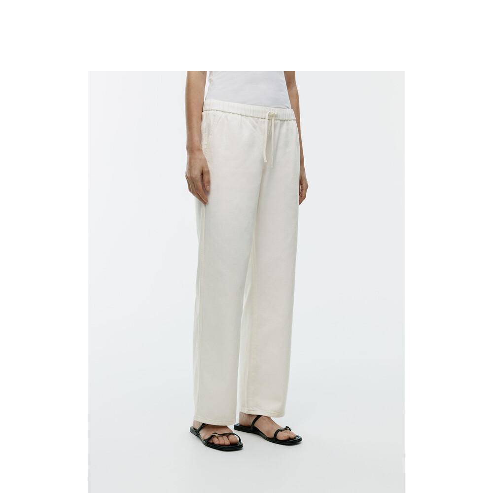 Джинсы женские Arket с кулиской, белый
Джинсы женские Arket с кулиской, белый