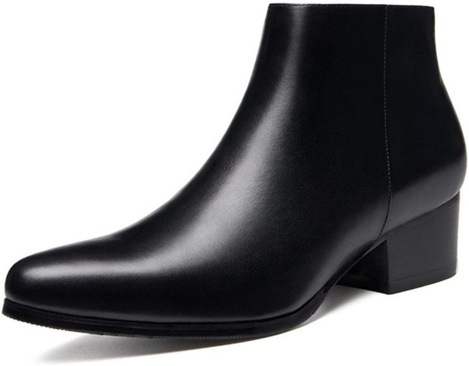 Мужские ботинки Rui Landed на каблуке, классический стиль «сапог-ботильон», премиальная натуральная кожа, на молнии, легкий уход, высокий каблук, заостренный носок (опционально с подкладкой из флиса) (Цвет: теплый черный, Размер: 9 M US)
Мужские ботинки Rui Landed на каблуке, классический стиль «сапог-ботильон», премиальная натуральная кожа, на молнии, легкий уход, высокий каблук, заостренный носок (опционально с подкладкой из флиса) (Цвет: теплый черный, Размер: 9 M US)