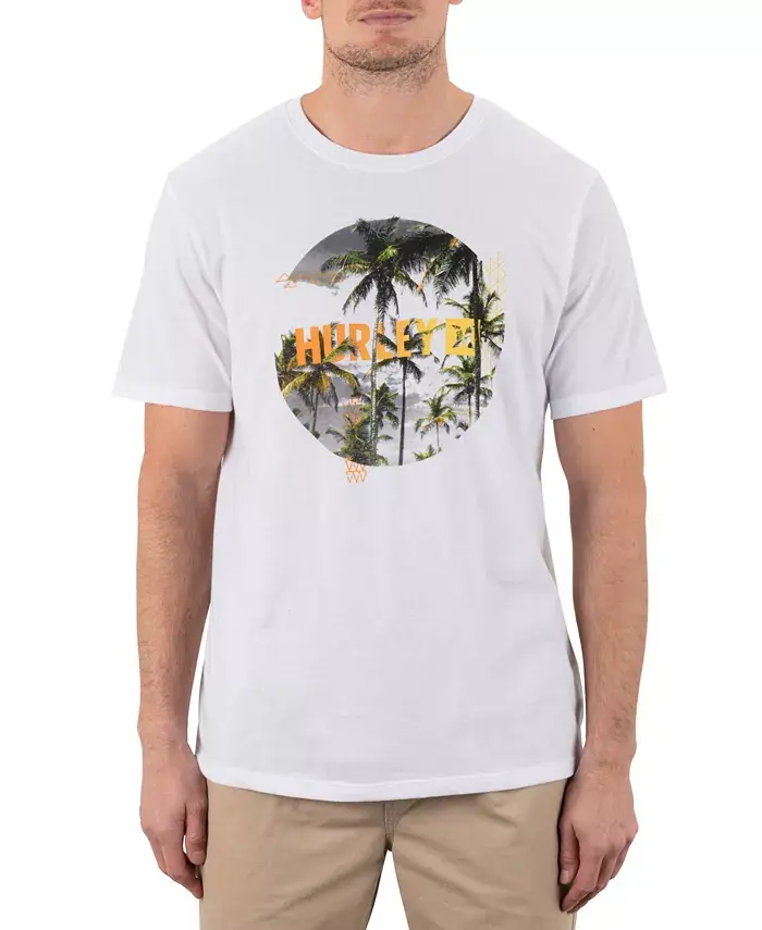 Мужская футболка с коротким рукавом Snapshot Hurley, белый
Мужская футболка с коротким рукавом Snapshot Hurley, белый