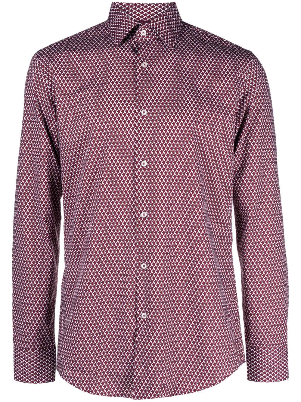 Рубашка Hank Kent с монограммой BOSS, красный
Рубашка Hank Kent с монограммой BOSS, красный