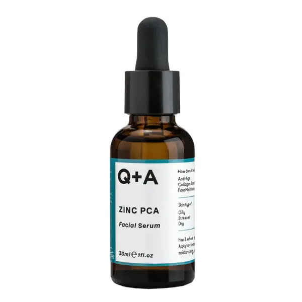 Сыворотка для лица сужающая поры с цинком pca, 30 мл Q+A Zinc pca
Сыворотка для лица сужающая поры с цинком pca, 30 мл Q+A Zinc pca
