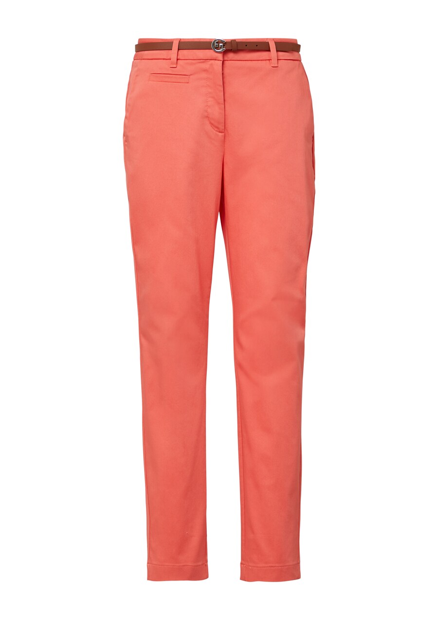 Зауженные брюки-чинос COMMA, коралл
Зауженные брюки-чинос COMMA, коралл