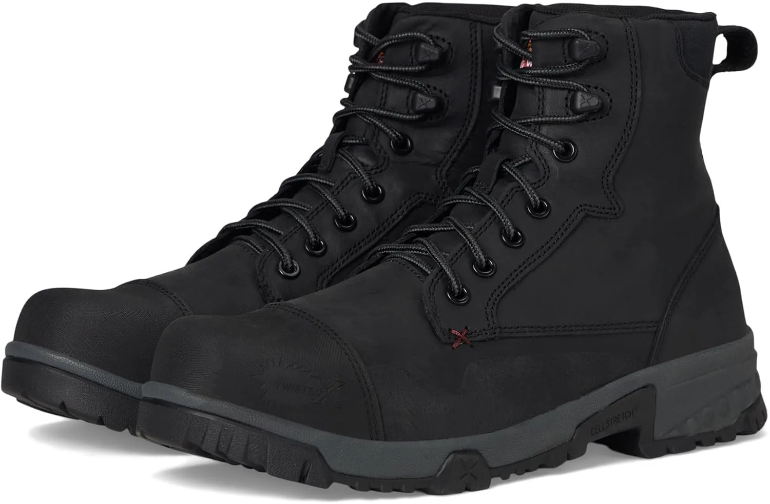 Рабочие ботинки Twisted X Mens 6" с нанокомпозитным носком, черный
Рабочие ботинки Twisted X Mens 6" с нанокомпозитным носком, черный