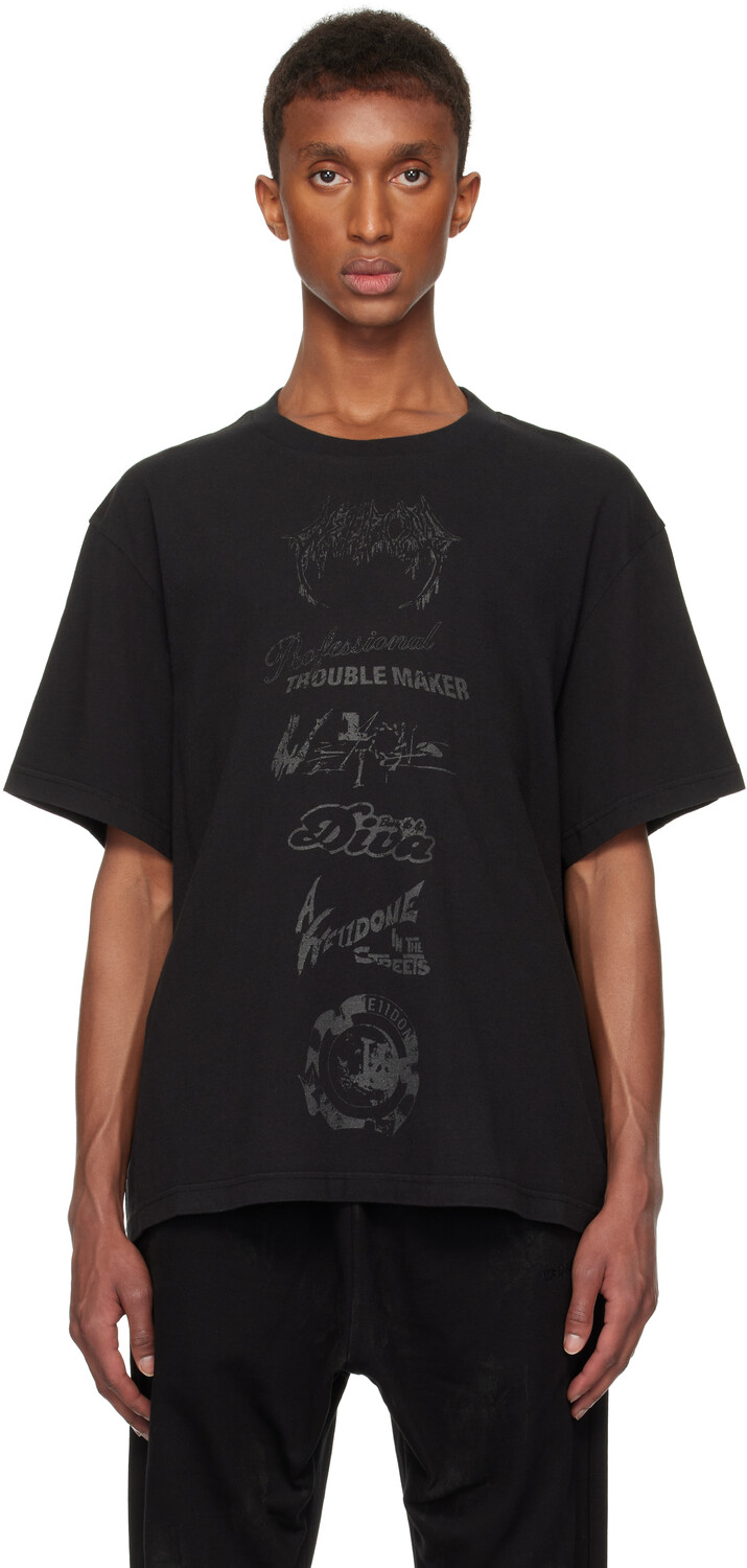 Футболка с мультилоготипом We11done, черный
Футболка с мультилоготипом We11done, черный