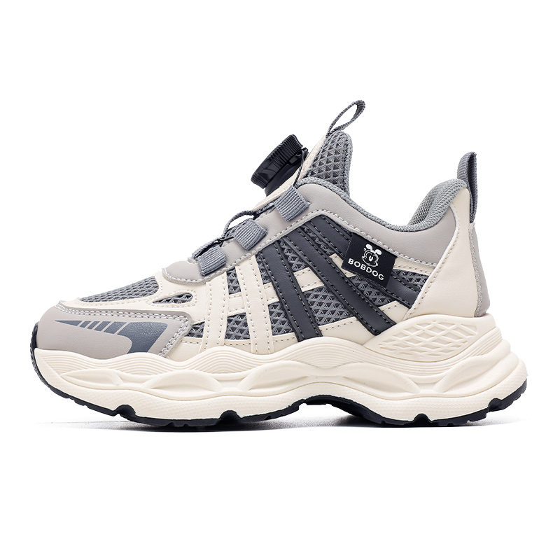 Кроссовки детские с низким верхом, дышащие, с защитой от отскока, для детей BOBDOG, серый
Кроссовки детские с низким верхом, дышащие, с защитой от отскока, для детей BOBDOG, серый