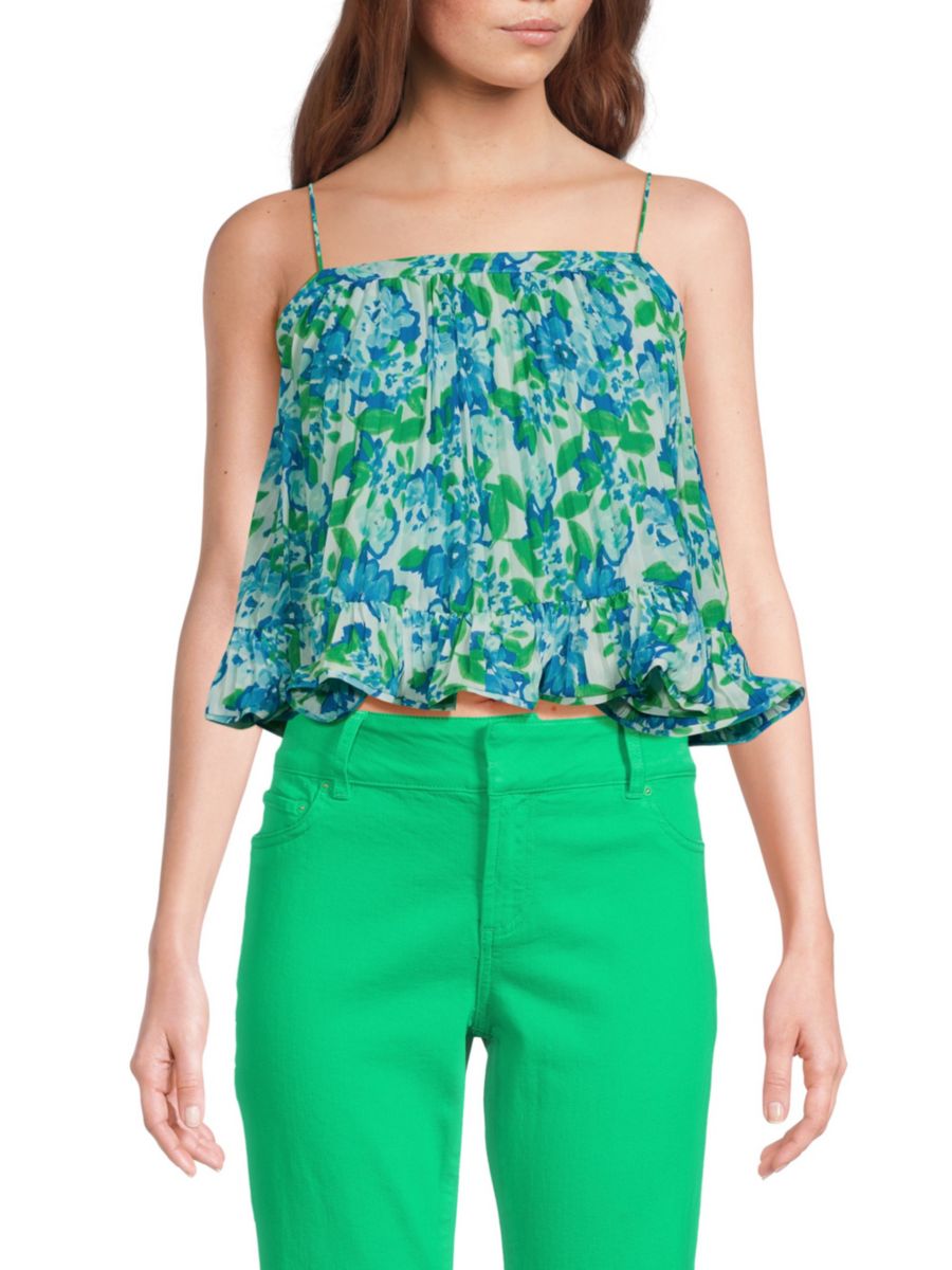 Укороченный плиссированный топ Kersten Amur, цвет Garden Blue
Укороченный плиссированный топ Kersten Amur, цвет Garden Blue