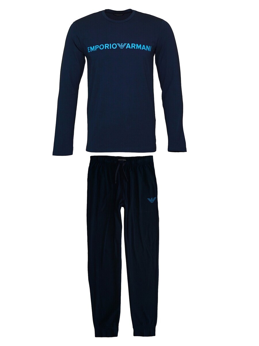 Длинная пижама Emporio Armani Long Pajamas, цвет night blue/neon blue/dark blue
Длинная пижама Emporio Armani Long Pajamas, цвет night blue/neon blue/dark blue