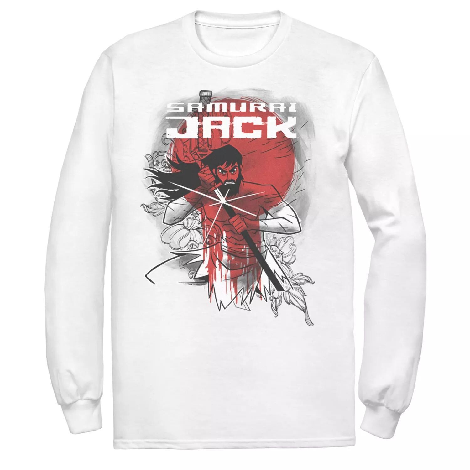 Мужская футболка с длинными рукавами Cartoon Network Samurai Jack Wounded Warrior Fights Again Licensed Character
Мужская футболка с длинными рукавами Cartoon Network Samurai Jack Wounded Warrior Fights Again Licensed Character