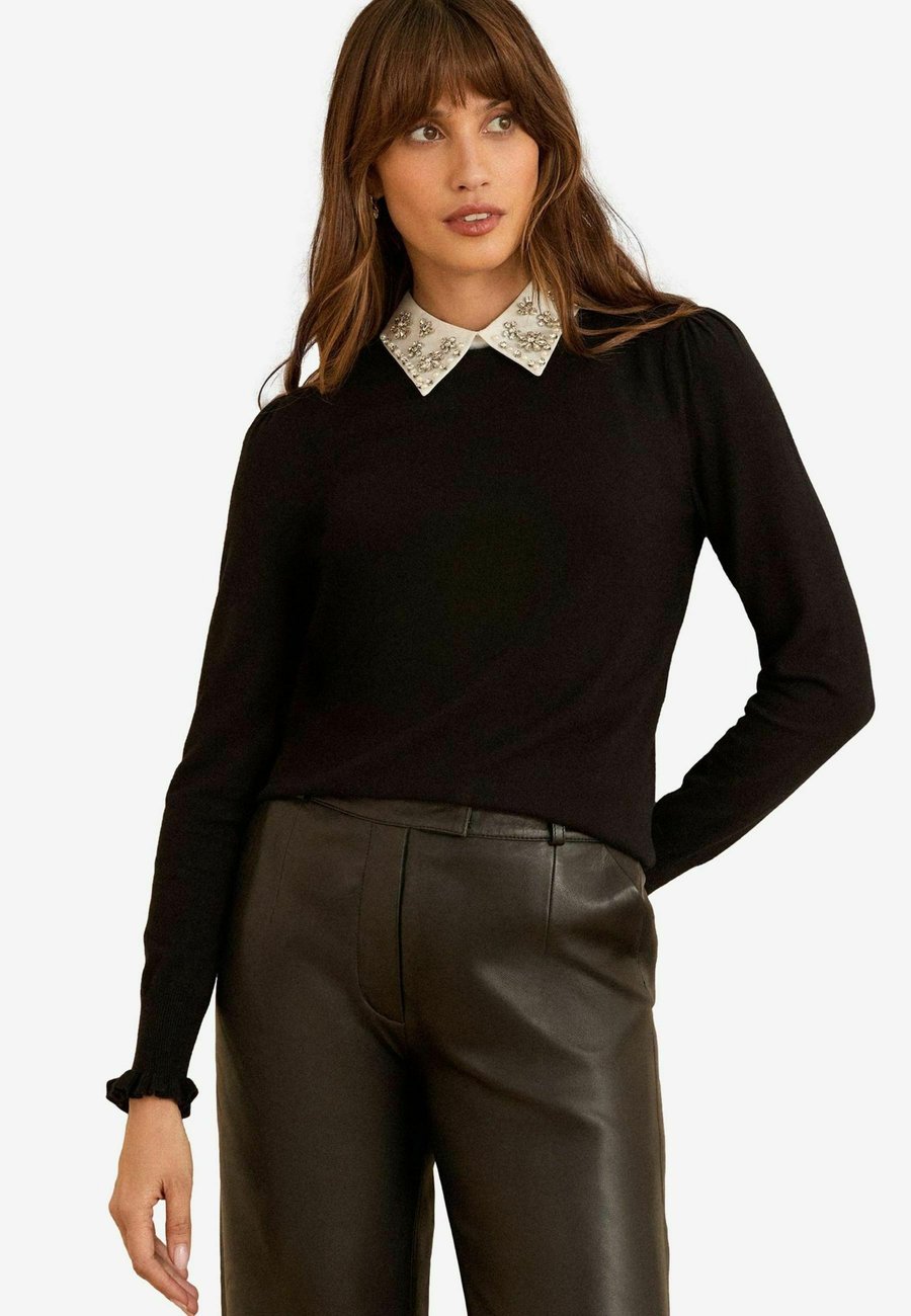 Джемпер Love & Roses REGULAR FIT COLLAR, Black
Джемпер Love & Roses REGULAR FIT COLLAR, Black