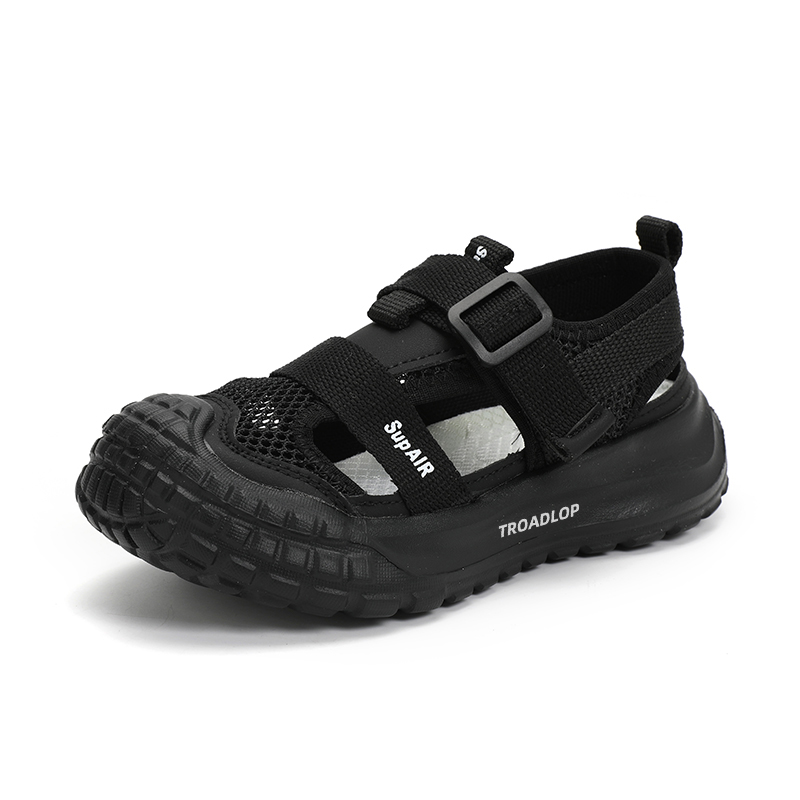 Детские сандалии с противоскользящей подошвой, легкие, с амортизацией TROADLOP, черный
Детские сандалии с противоскользящей подошвой, легкие, с амортизацией TROADLOP, черный