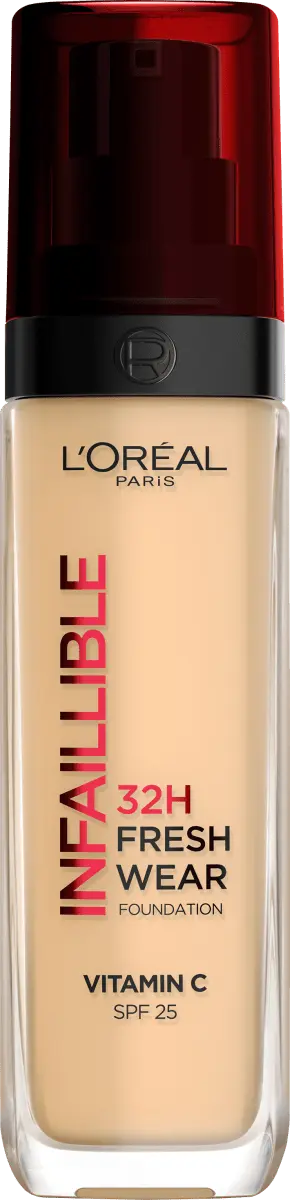 Тональный крем Infaillible 32H Fresh Wear LSF25 125 Natural Rose 30 мл L'Oreal
Тональный крем Infaillible 32H Fresh Wear LSF25 125 Natural Rose 30 мл L'Oreal