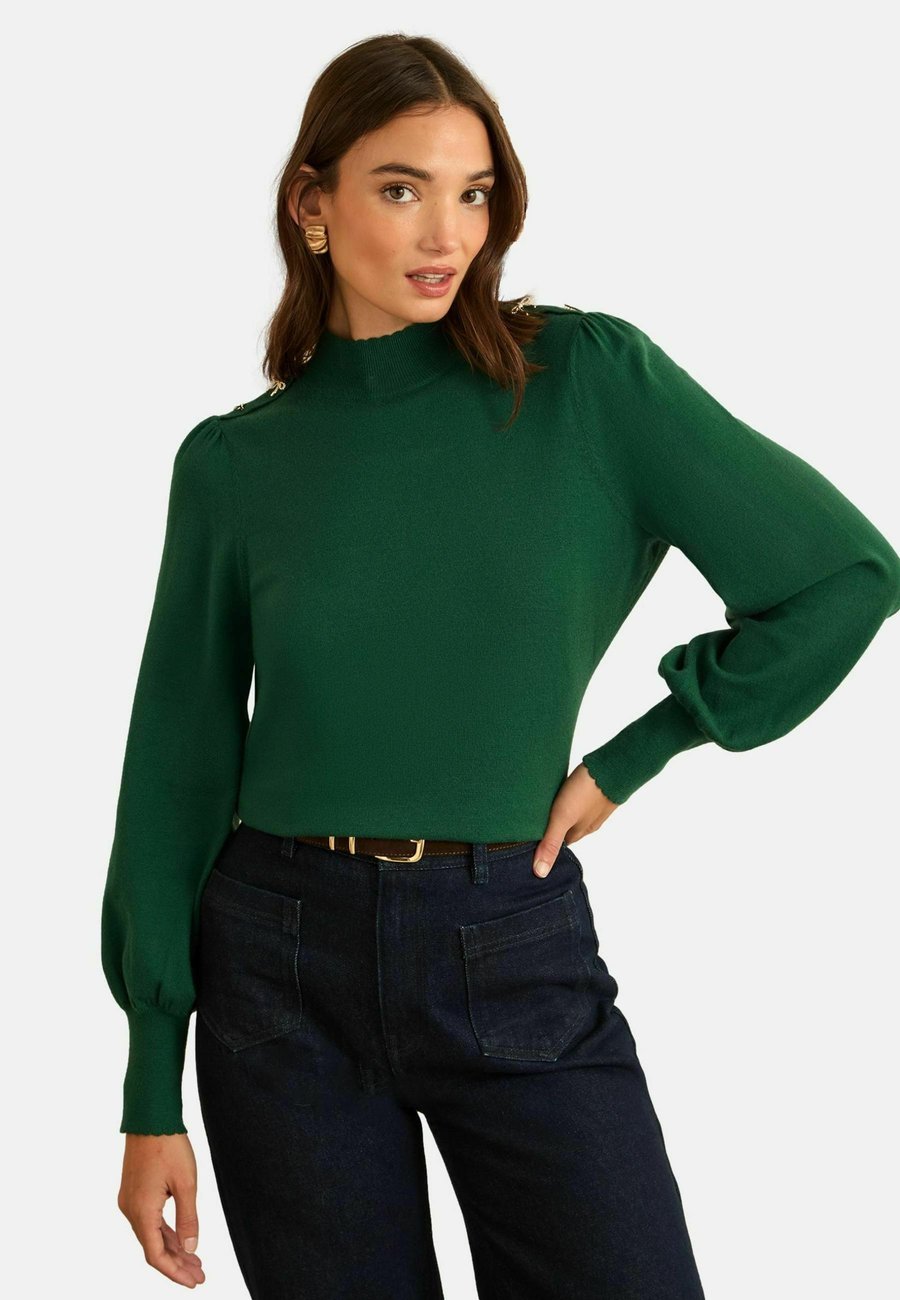 Джемпер Love & Roses Jumper, Forest Green Bow Shoulder/Green
Джемпер Love & Roses Jumper, Forest Green Bow Shoulder/Green