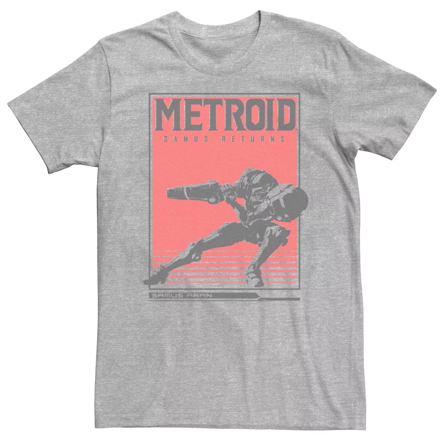 Мужская футболка с плакатом в тон Nintendo Metroid Samus Return Licensed Character
Мужская футболка с плакатом в тон Nintendo Metroid Samus Return Licensed Character