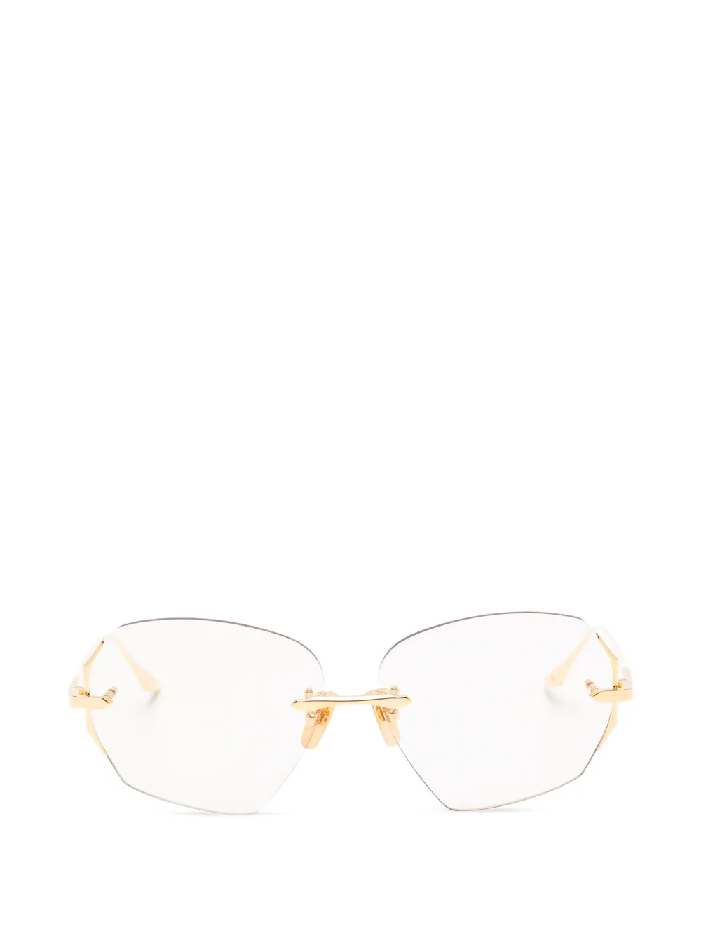 Очки в безободковой оправе Dita, золотой
Очки в безободковой оправе Dita, золотой