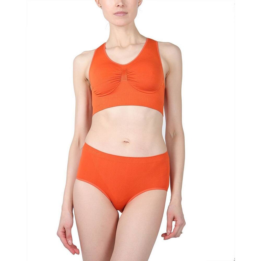 Бесшовный спортивный бюстгальтер Lleva с борцовской спиной MeMoi, цвет Burnt Ochre
Бесшовный спортивный бюстгальтер Lleva с борцовской спиной MeMoi, цвет Burnt Ochre