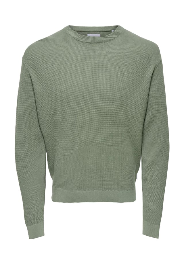 Хлопковый свитер Only & Sons, цвет 295135 wrought ir
Хлопковый свитер Only & Sons, цвет 295135 wrought ir