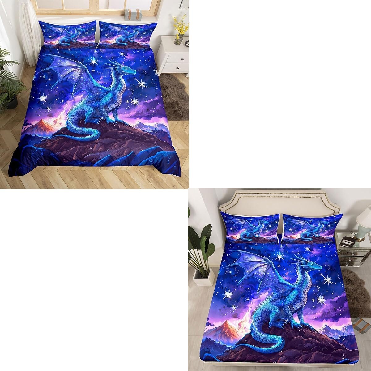 Комплект постельного белья Homewish Western Magical Dragon Galaxy для детей, декор комнаты для мальчиков и подростков, простыня размера «queen-size» + комплект пододеяльников
Комплект постельного белья Homewish Western Magical Dragon Galaxy для детей, декор комнаты для мальчиков и подростков, простыня размера «queen-size» + комплект пододеяльников
