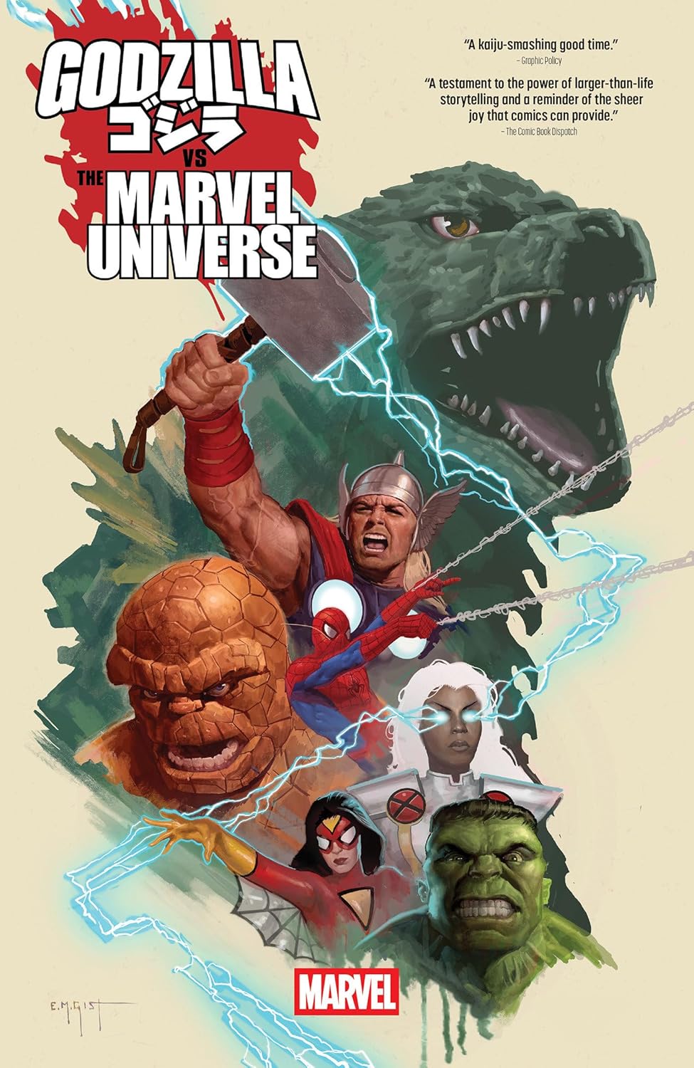 Godzilla vs. the Marvel Universe (Marvel Universe)
Godzilla vs. the Marvel Universe (Marvel Universe)