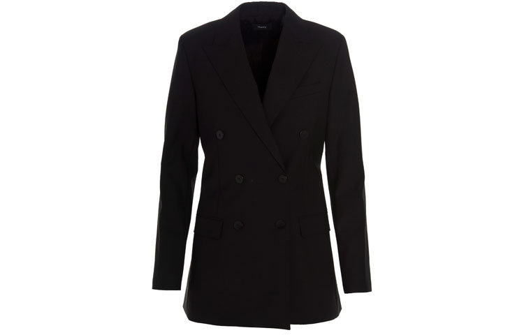 Женский деловой костюм черный THEORY
Женский деловой костюм черный THEORY