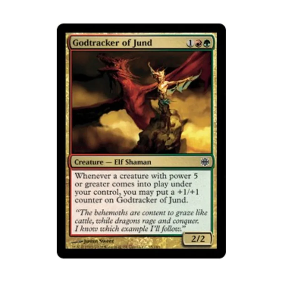 CCG Следопыт Бога из Джанда (К), MTG - Alara Reborn 
CCG Следопыт Бога из Джанда (К), MTG - Alara Reborn