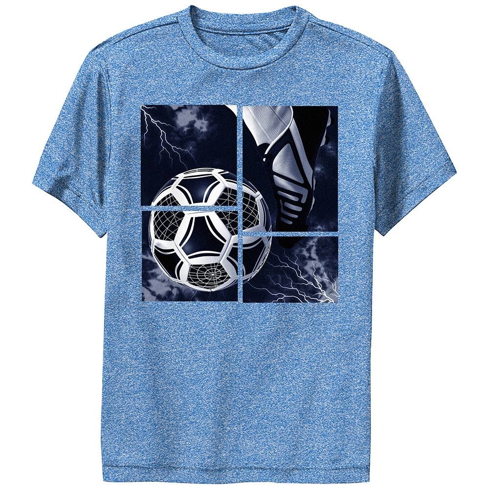 Футболка с графическим рисунком для мальчиков Soccer Kick Licensed Character, цвет Royal Heather
Футболка с графическим рисунком для мальчиков Soccer Kick Licensed Character, цвет Royal Heather